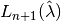 L_{n+1}(\hat{\lambda})