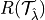 R(\mathcal{T}_{\hat{\lambda}})
