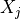 X_j