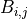 B_{i,j}