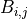 B_{i,j}