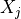 X_j