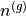 n^{(g)}