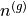 n^{(g)}