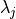 \lambda_j