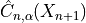 \hat{C}_{n, \alpha}(X_{n+1})