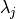 \lambda_j