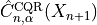 \hat{C}_{n, \alpha}^{\text{CQR}}(X_{n+1})
